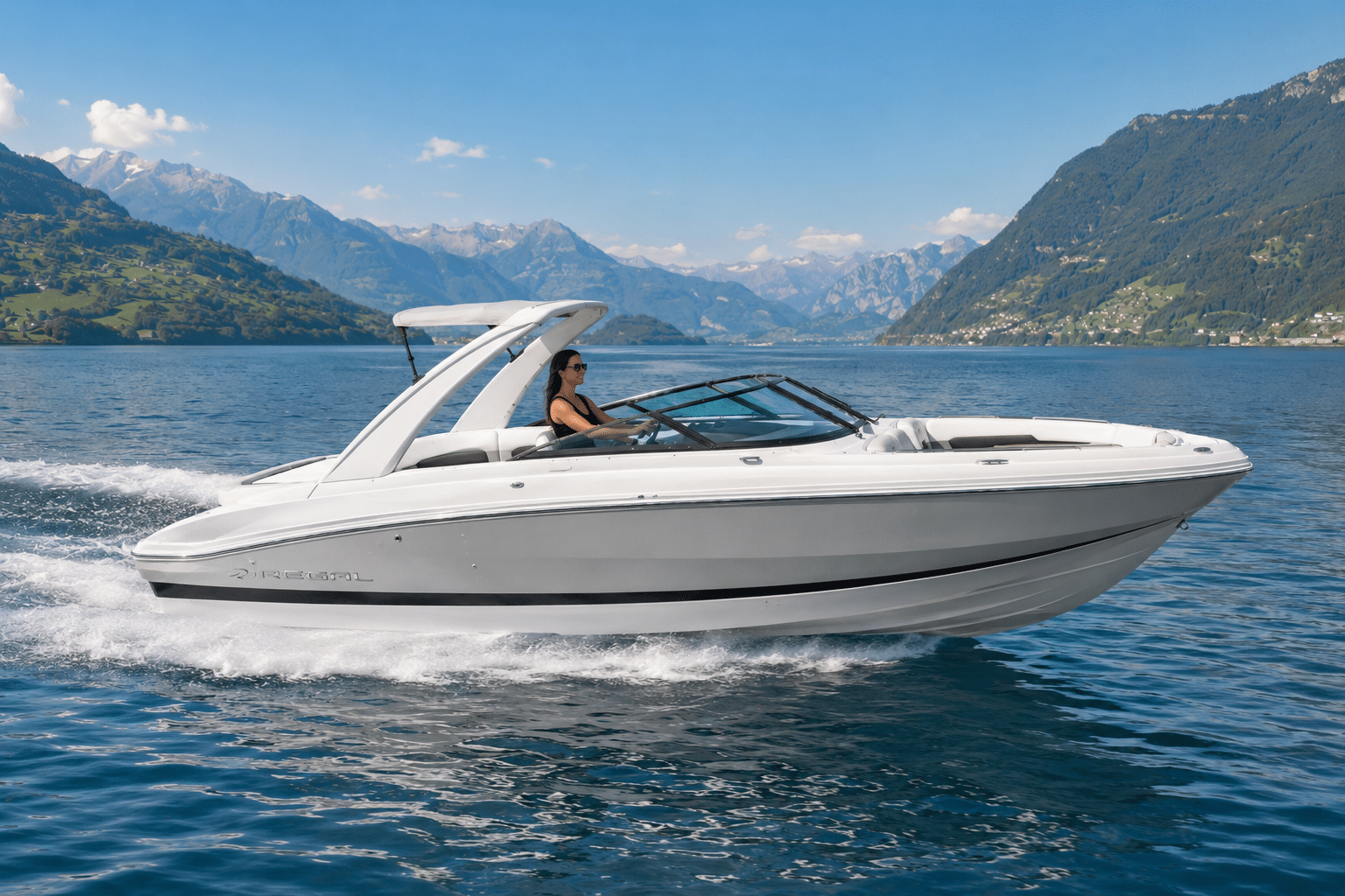 Regal 2800 auf dem See Regal 2800 auf dem See